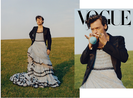 Harry Styles on the Cover of Vogue