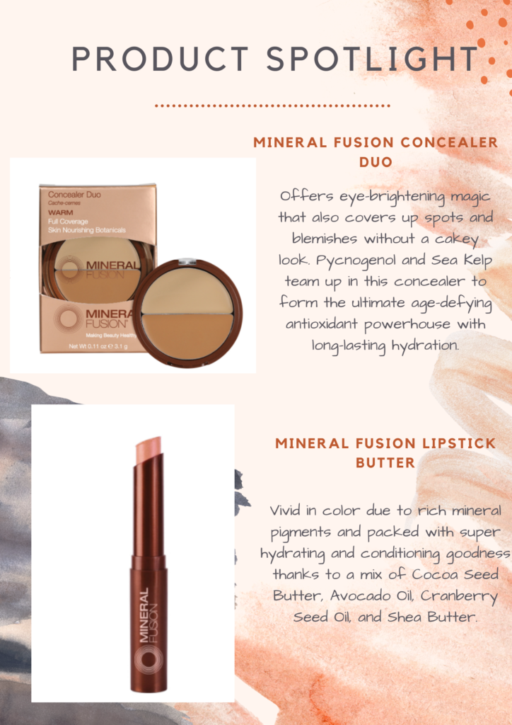 Mineral Fusion Concealer Duo, Mineral Fusion Lipstick Butter