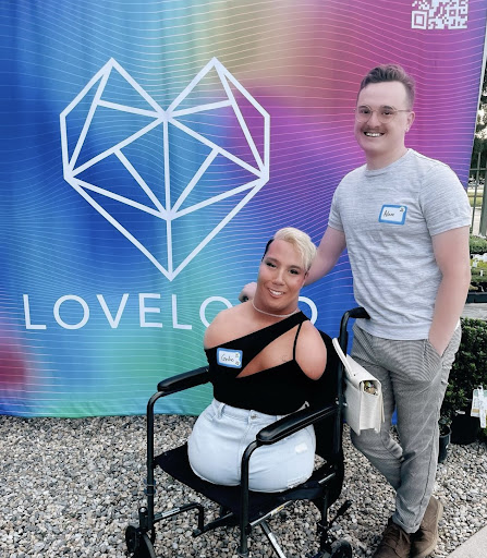 Gabe and Adam at the Love Loud Event