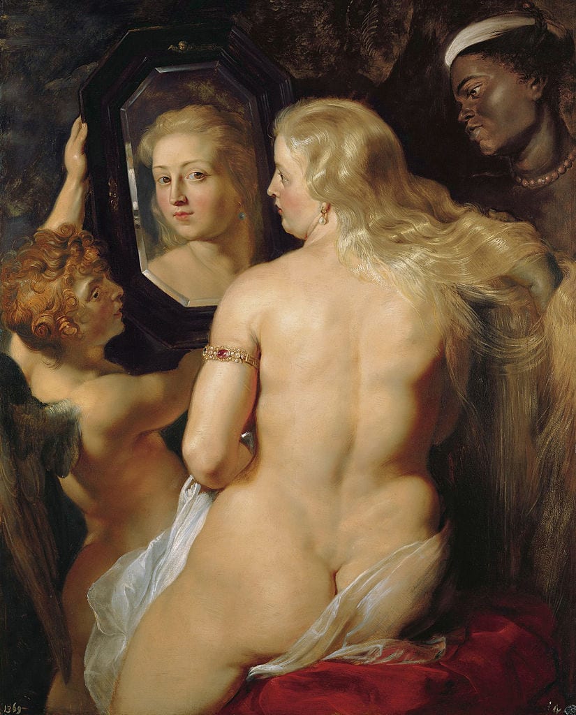 A painting by Peter Paul Rubens showing the ideal beauty standard for women