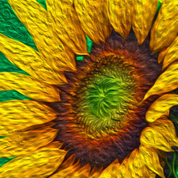 Hidden Disabilities Sunflower Art