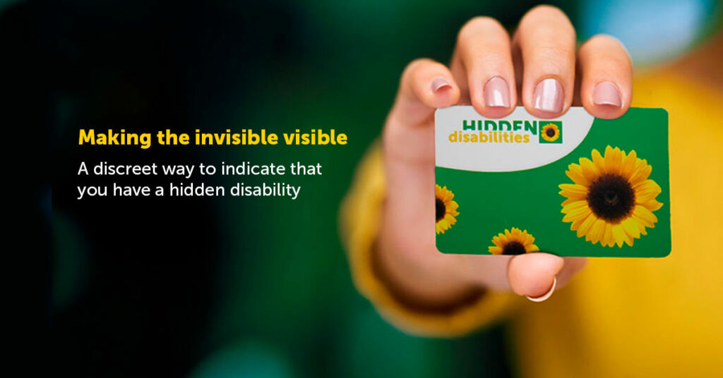 The Hidden Disability Sunflower Card